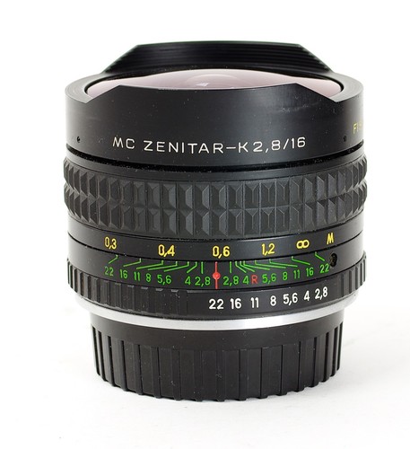 Zenitar 16mm 2 8 - mc, 2.8/16mm